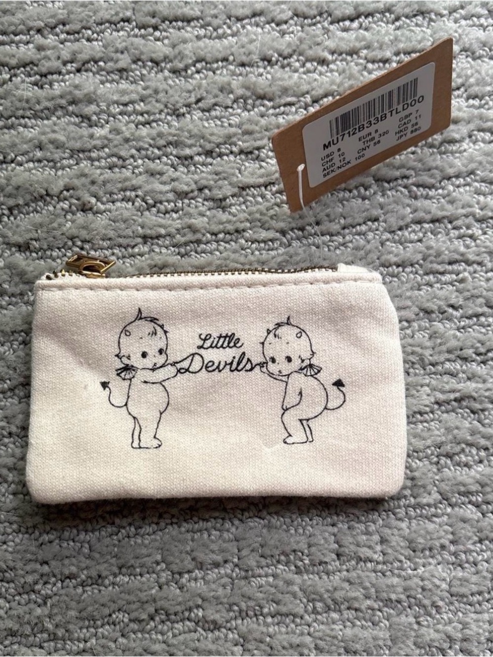 NWT Brandy Melville Little Devils Coin Pouch
